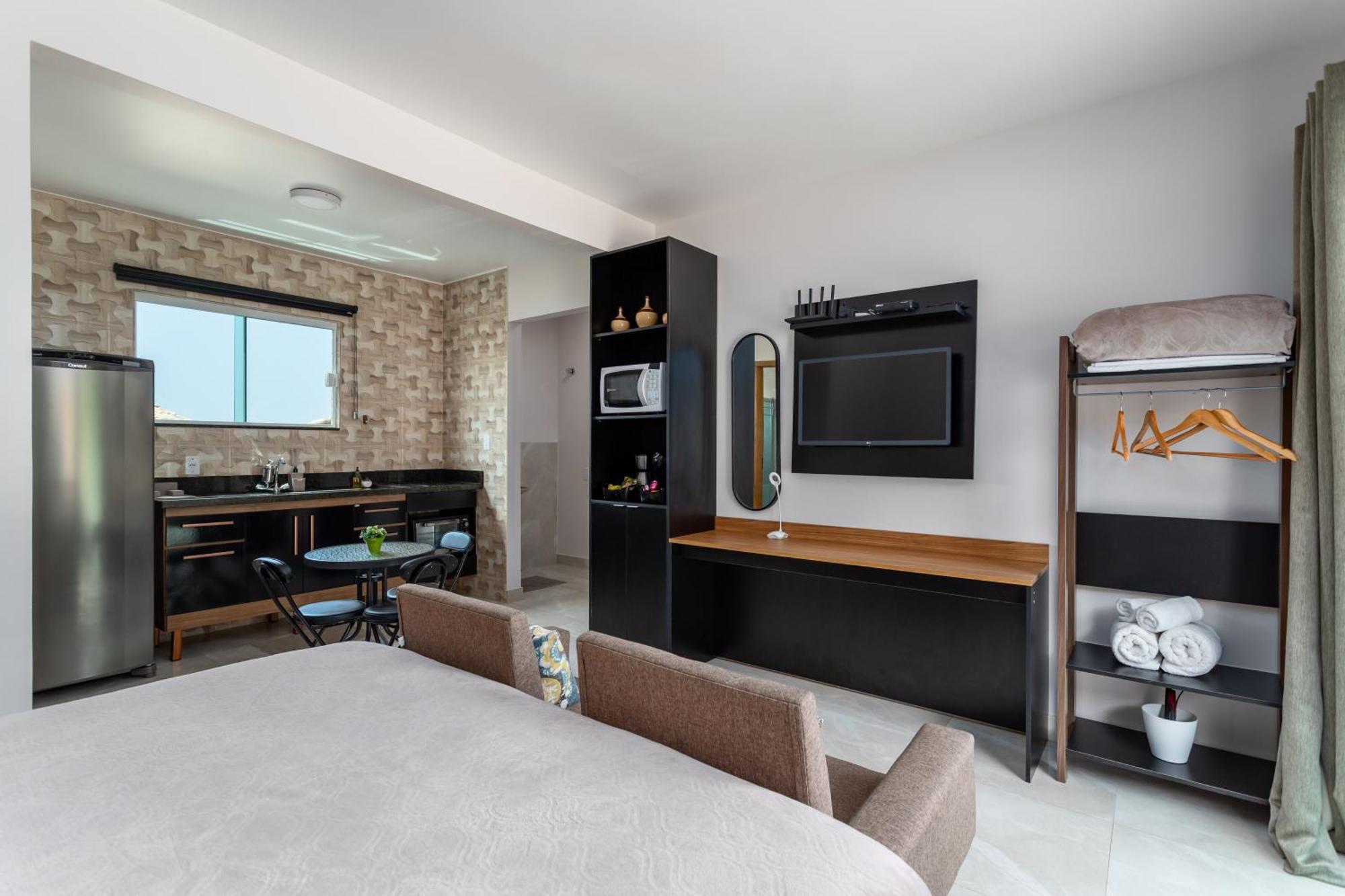 Maricá Studio Apto Com Varanda Garagem Tv Smart Wi-Fi מראה חיצוני תמונה
