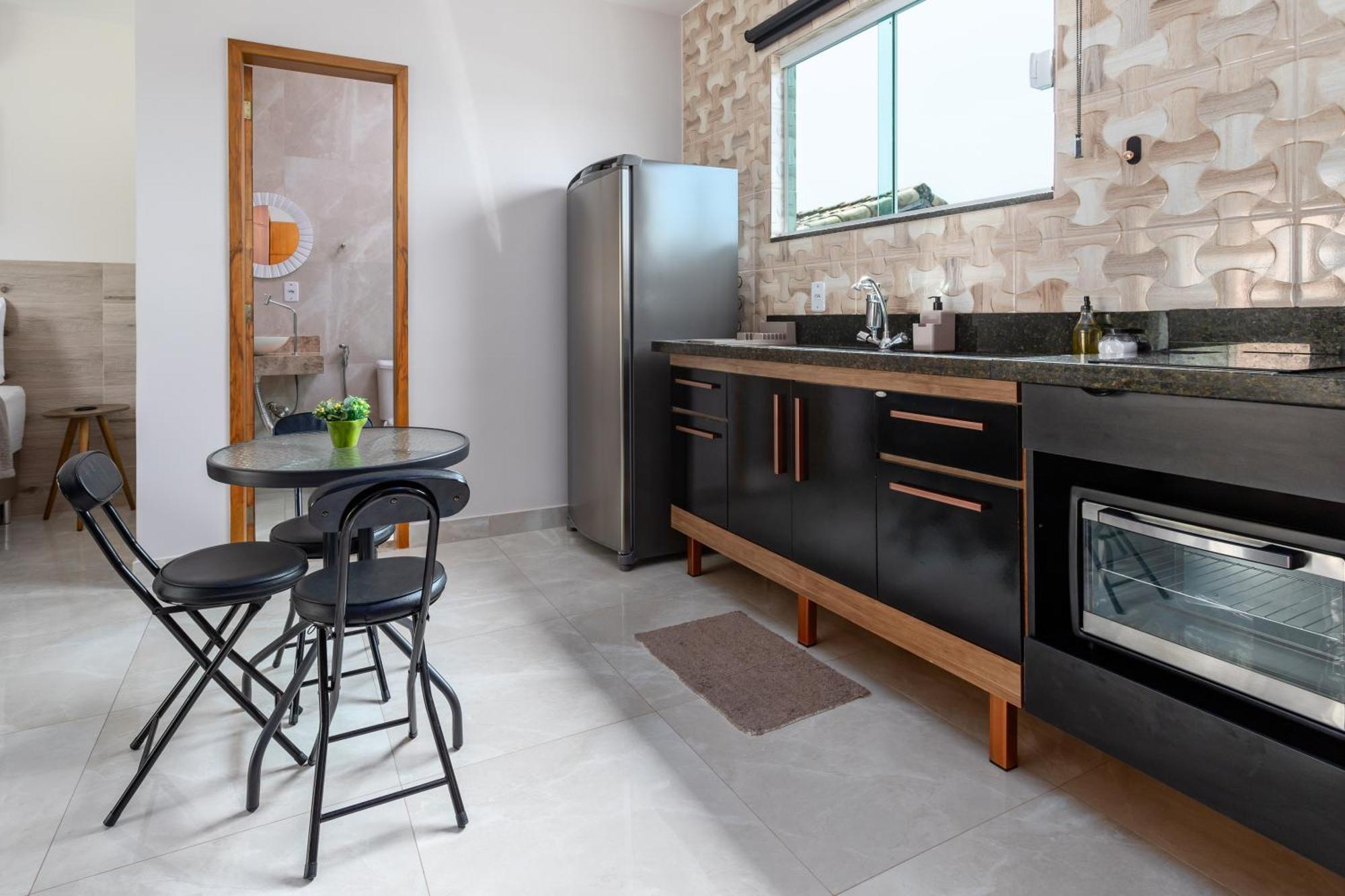 Maricá Studio Apto Com Varanda Garagem Tv Smart Wi-Fi מראה חיצוני תמונה